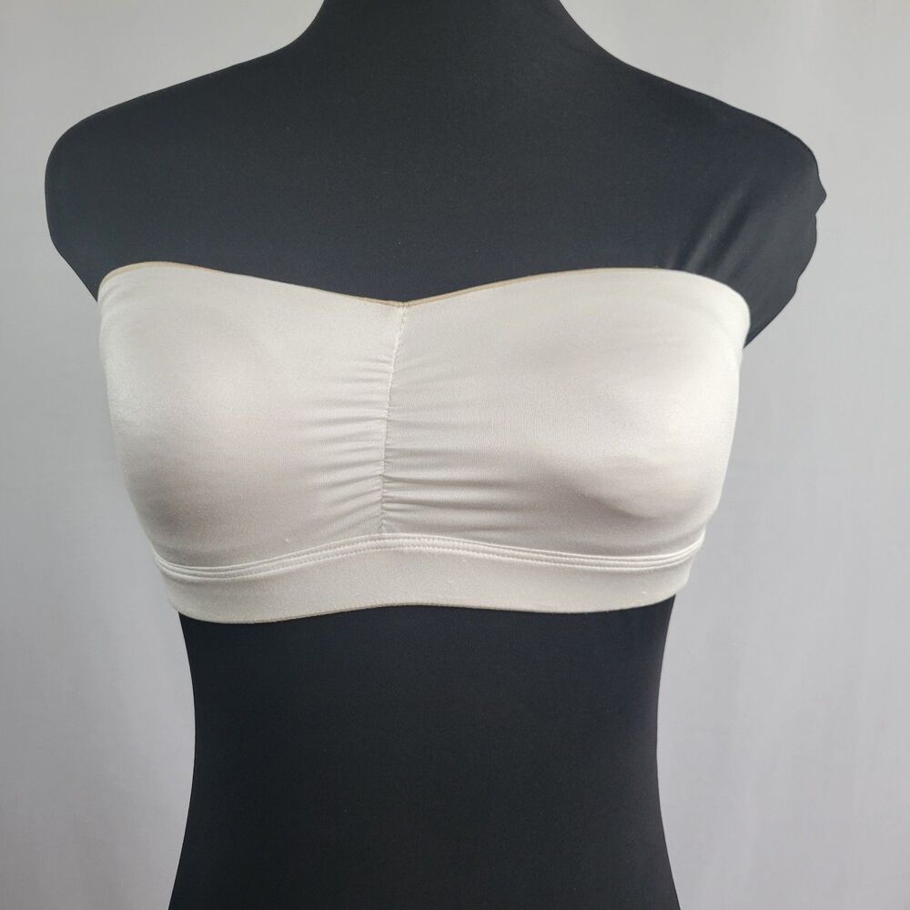Sweet Nothings by Maidenform reversible bandeau strapless bra light pad size 34 - Picture 3 of 10